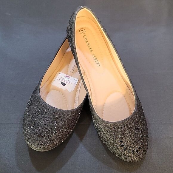 BRAND NEW CHARLES ALBERT DRESS SLIP-ON BALLERINA FLATS - Picture 13 of 15
